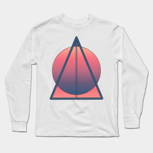 Geometric Design Long Sleeve T-Shirt